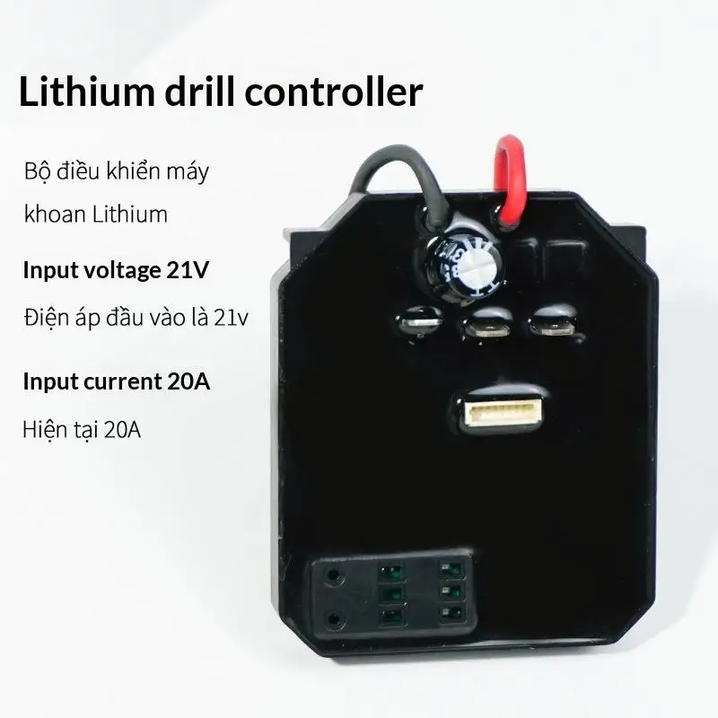 

18V-21V Electric Drill Controller Motherboard Brushless Lithium Circuit Board Speed Switch Power Tool Controller Control Board