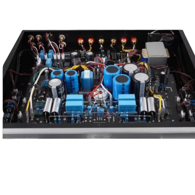 Musicnote-fever gallbladderパワーアンプ、電子管、hifi、高忠実度、kt88バランス入力、amp、mu76、45w x 2