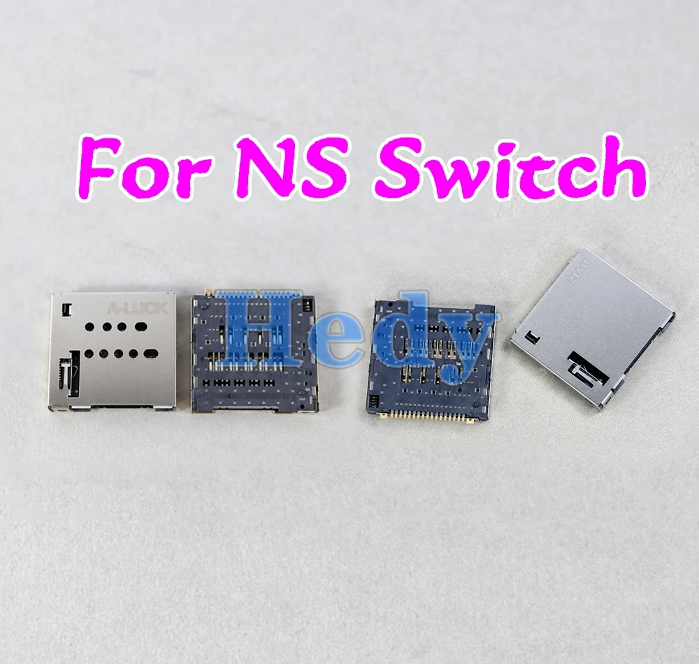 1 قطعة بطاقة الألعاب استبدال فتحة المقبس ل نينتندو سويتش NS لعبة خرطوشة المقبس إصلاح أجزاء
