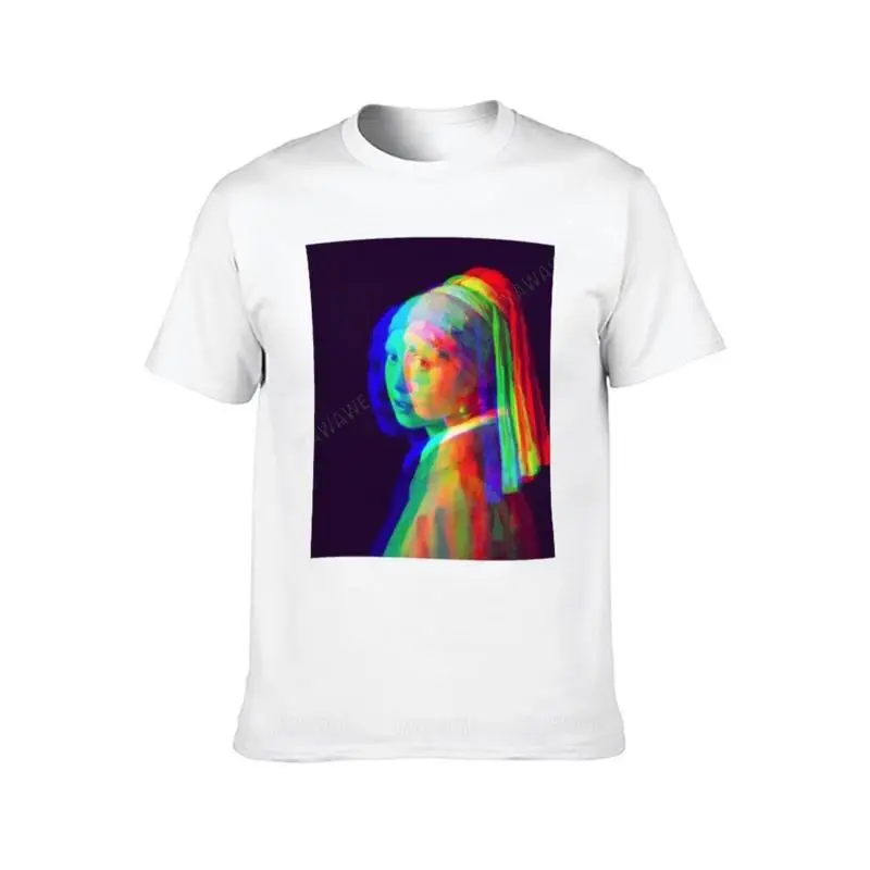 Girl with a Pearl Earring T-Shirt sweat shirt t-shirts man hippie clothes customized t shirts mens t shirts pack