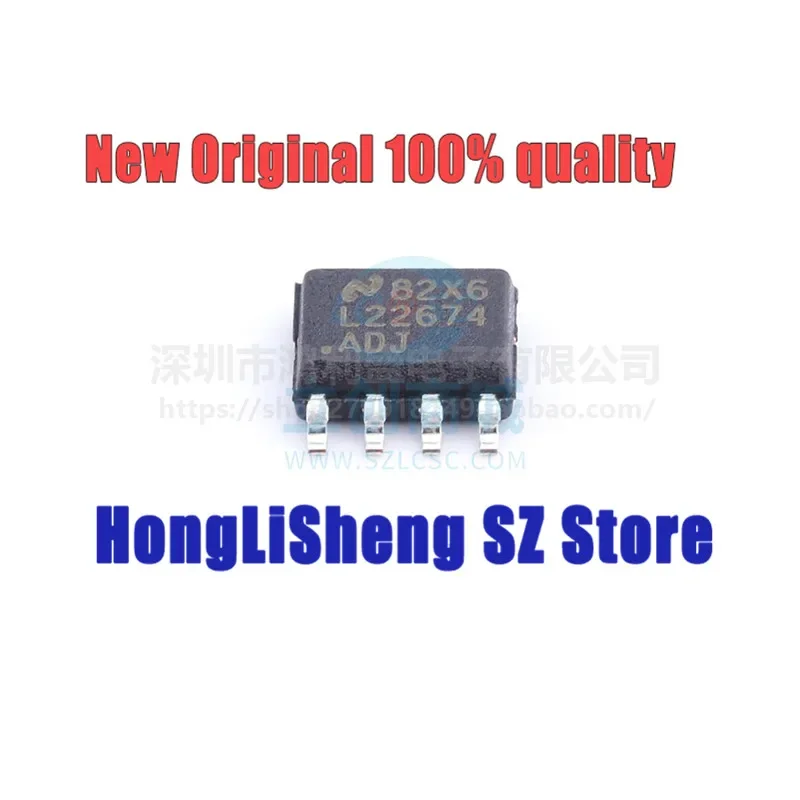 5pcs/lot LM22674MRX-ADJ LM22674MR-ADJ L22674ADJ L22674 SOP8 Chipset 100% New&Original In Stock