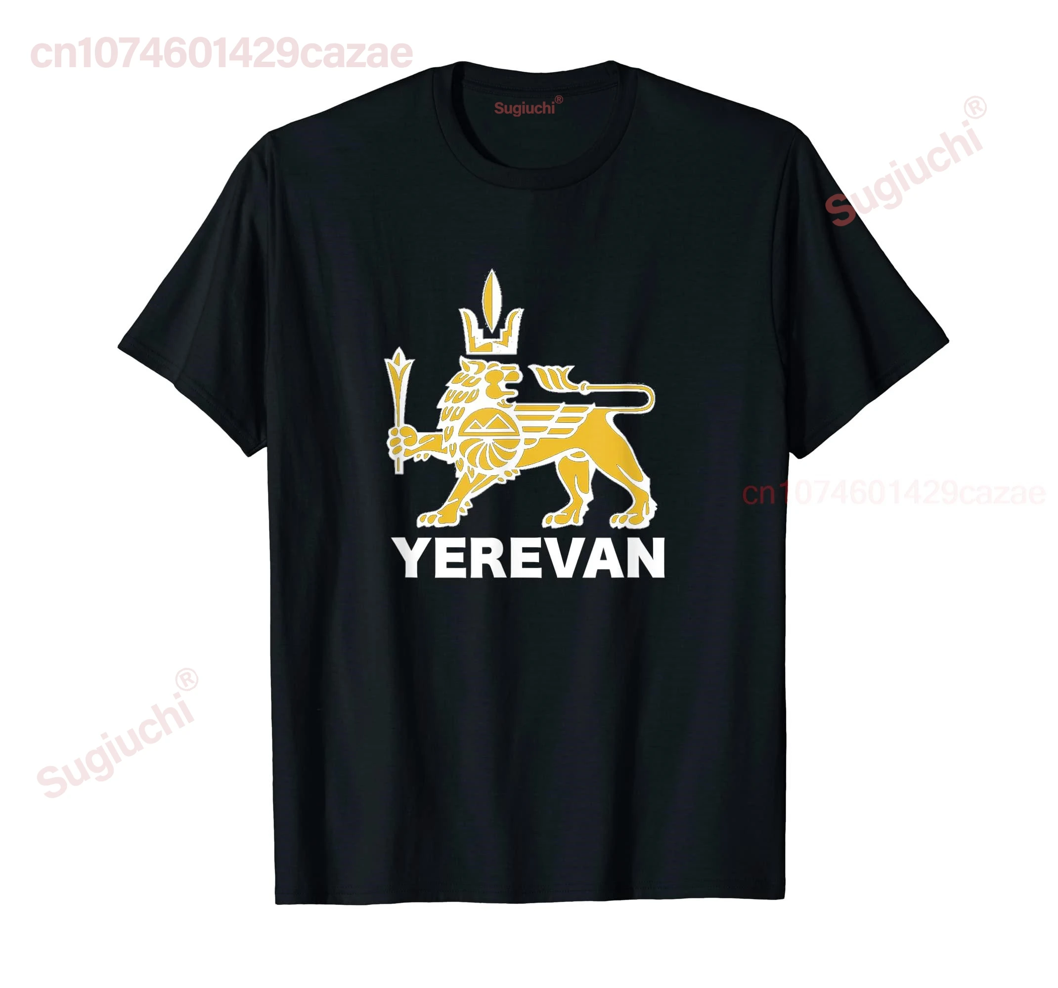 100% Cotton The Seal of Yerevan Armenia T-Shirt MEN WOMEN UNISEX T Shirts Size S-6XL