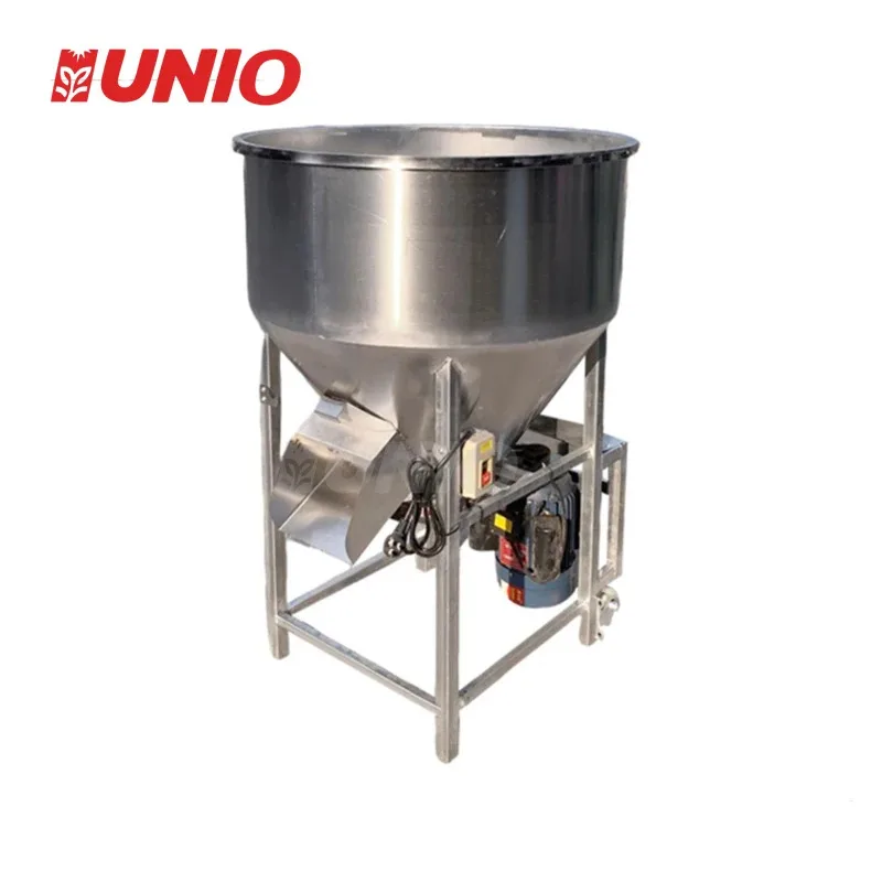 

Hot Selling 50Kg Homemade Vertical Mixer Mixed Crushing Integrated Feed Processing Machinery