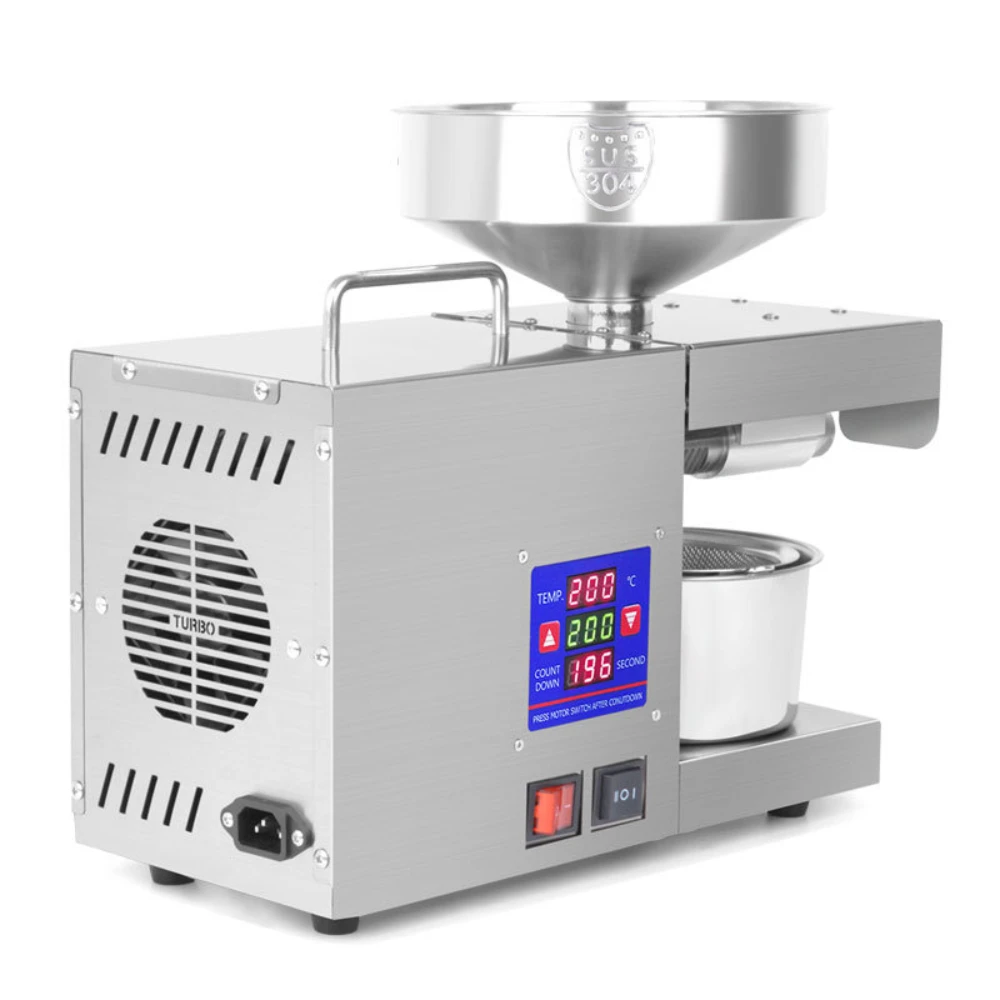 Suitable for LTP333 oil press new version intelligent digital temperature control home oil press fully automatic no stir fry mat