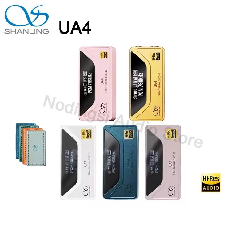 

SHANLING UA4 Портативный усилитель для наушников USB ЦАП AMP MQA HIFI Hi-Res аудиоусилитель ES9069Q PCM768 DSD512 Выход 3,5 мм + 4,4 мм