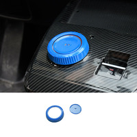 For MG4 2023 MG MULAN EV Shift Sticker Knob Circle Decoration Protective Cover Interior Styling Accessories