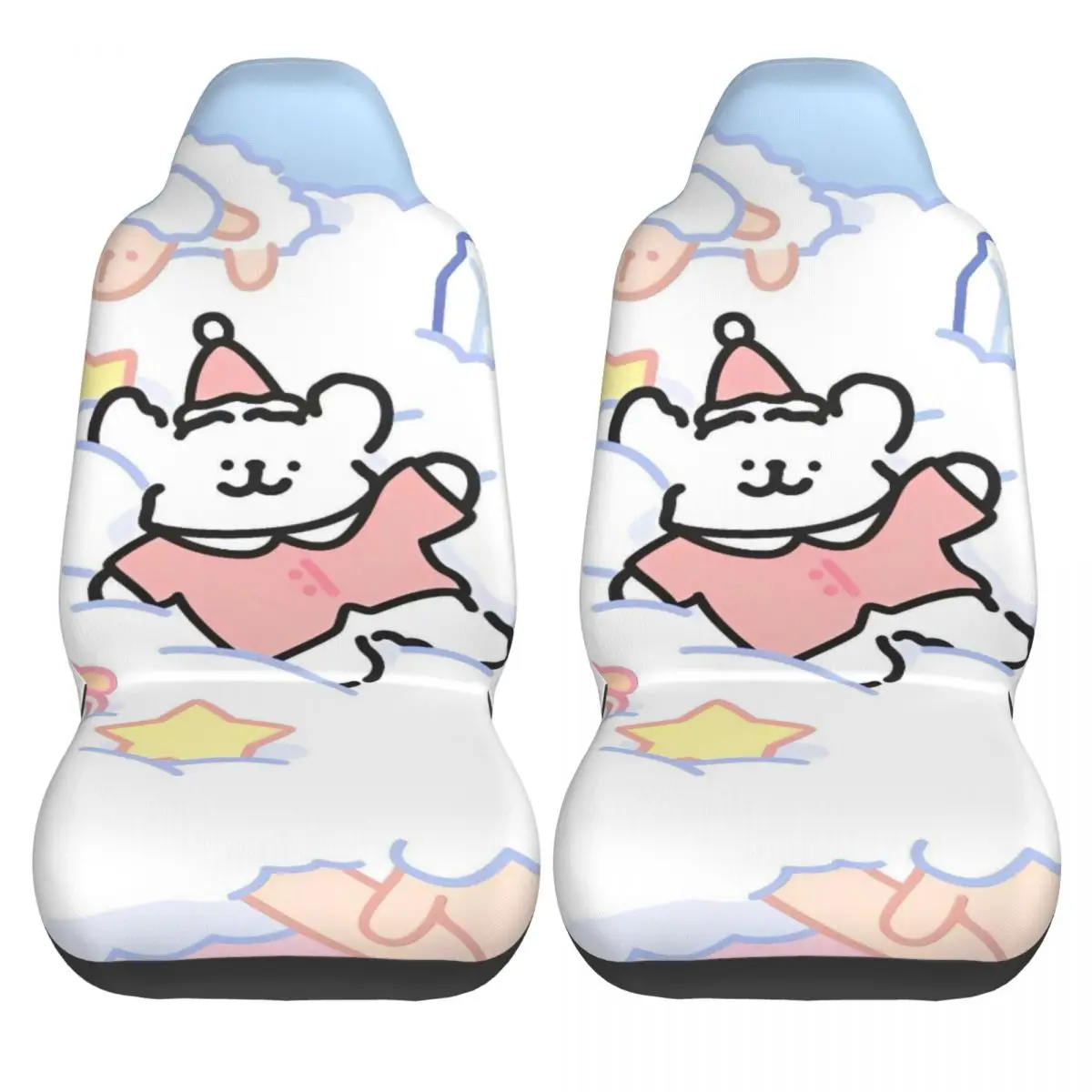 

Чехлы на автомобильные сиденья Line Puppy, винтажные чехлы на автомобильные сиденья такси, полиэстер, безопасный чехол из двух частей