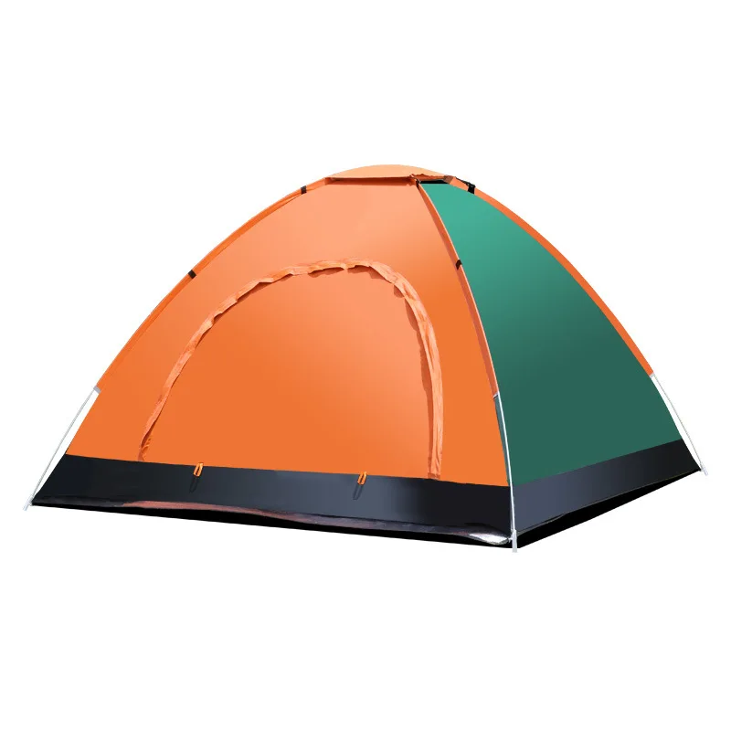 Outdoor fully automatic outdoor mountain climbing rainproof double ultra-light sun protection tent for 3-4 people camping