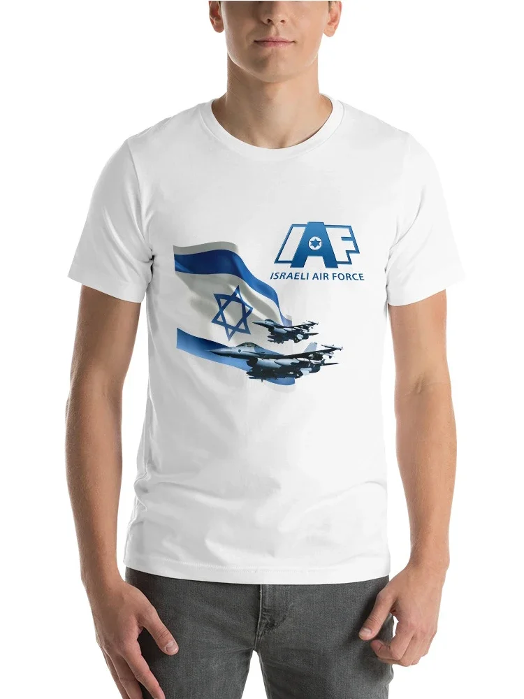 Israeli Air Force T-Shirt Short Sleeve 100% Cotton Casual O-Neck Summer Mens T-shirt Size S-3XL