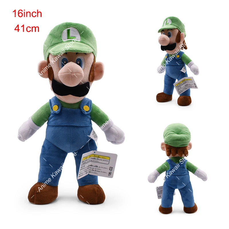 Hot Game Mario Bros Plush Doll Cute Mario Luigi Princess Peach Daisy Rosalina Elephant Bowser Bowser Jr Vivian Ninji Stuffed Toy