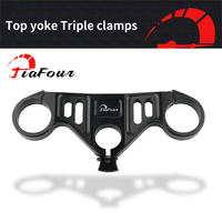 Fit For Panigale V2 2020-2022 Aluminum Motorcycle Accessories Front Fork Lowering Triple Tree Top yoke Triple clamps