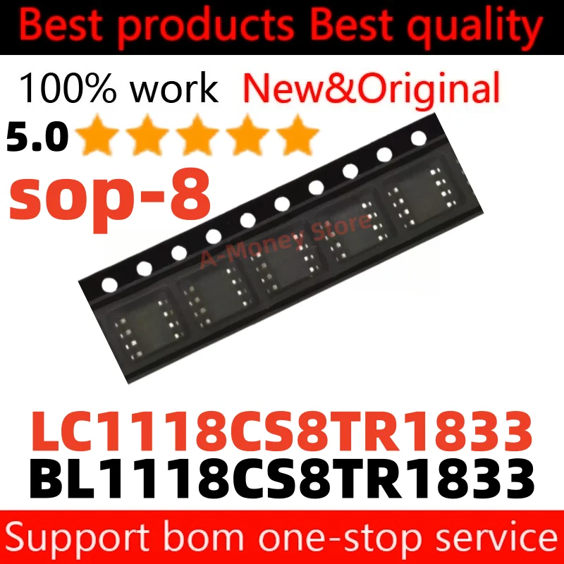 

(10pcs)BL1118 BL1118CS8TR1833 1118 LC1118CS8TR1833 LC1118 sop-8