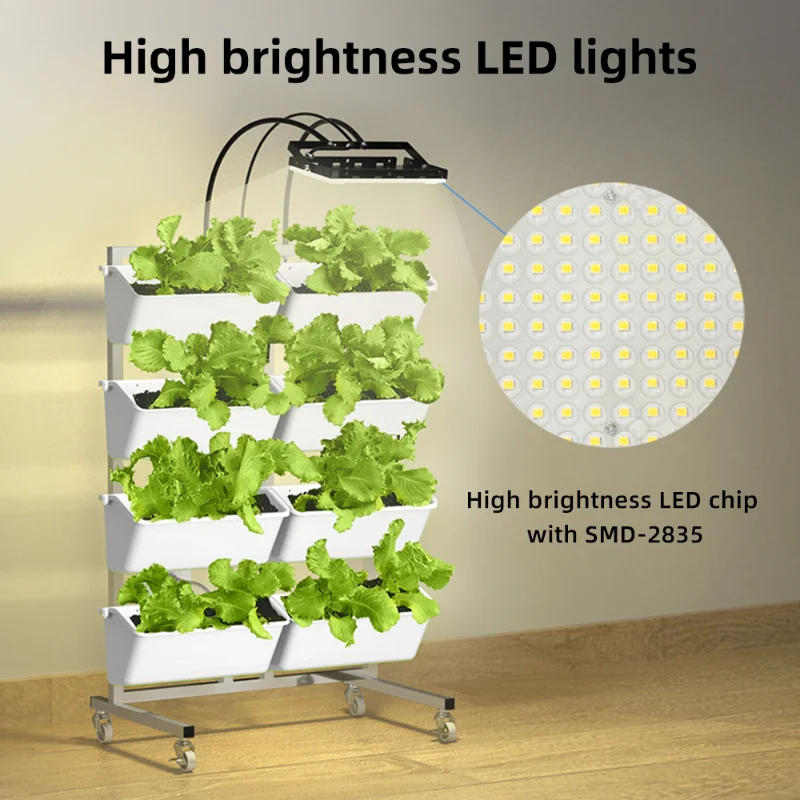 Home farm garden indoor grow light planter removable 300W