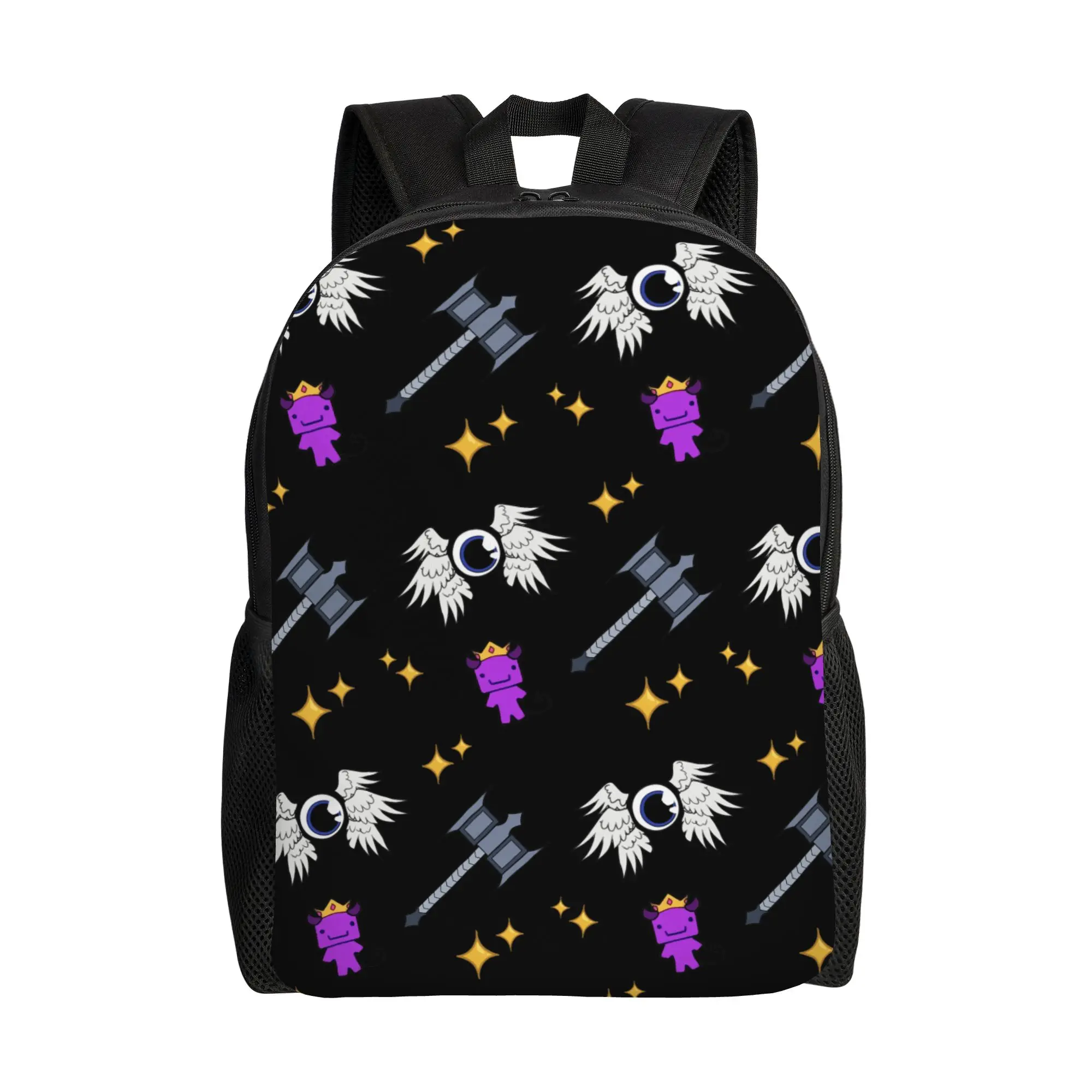 Wemmbu Eggchan Taxduo Backpack with Pocket Student Work Unstable SMP Games Daypack for Men Women Laptop Computer Shoulder Bag
