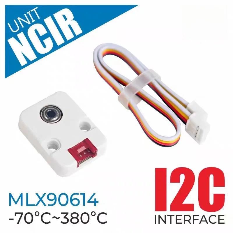 Official M5Stack Unit NCIR Single-Point Infrared Temperature Sensor MLX90614 Non-Contact Thermometer