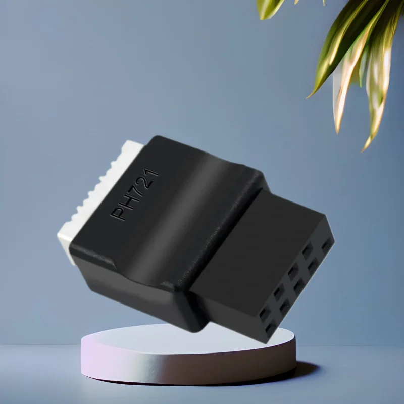 

НОВАЯ материнская плата USB 2.0 9-контактный разъем USB C Type-E для передней панели, разъем Key-A на 9-контактный разъем-удлинитель для настольного ПК