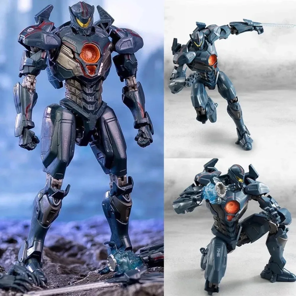 Bandai-figura DE ACCIÓN DE Vengeance Wanderer, modelo móvil coleccionable, Robot Mech, juguete para niños, regalo de Navidad, Pacific Rim 2, 16cm