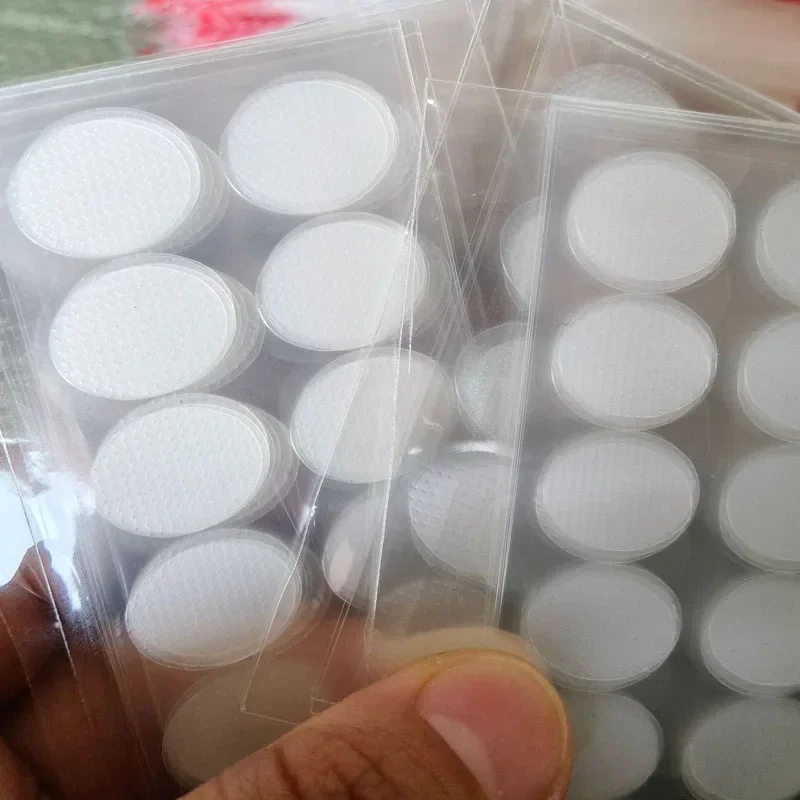 ملصقات واقية لقصات الأذن غير المرئية للاستعمال مرة واحدة لردهات الأذن الممتدة، لاصق شفاف يخفف من رقعة القرط الثقيلة #6