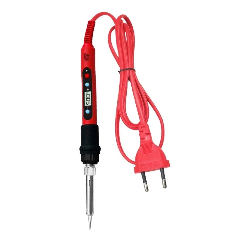 

80W Electric Soldering Iron Adjustable Temp LCD Screen for Welding Electronic