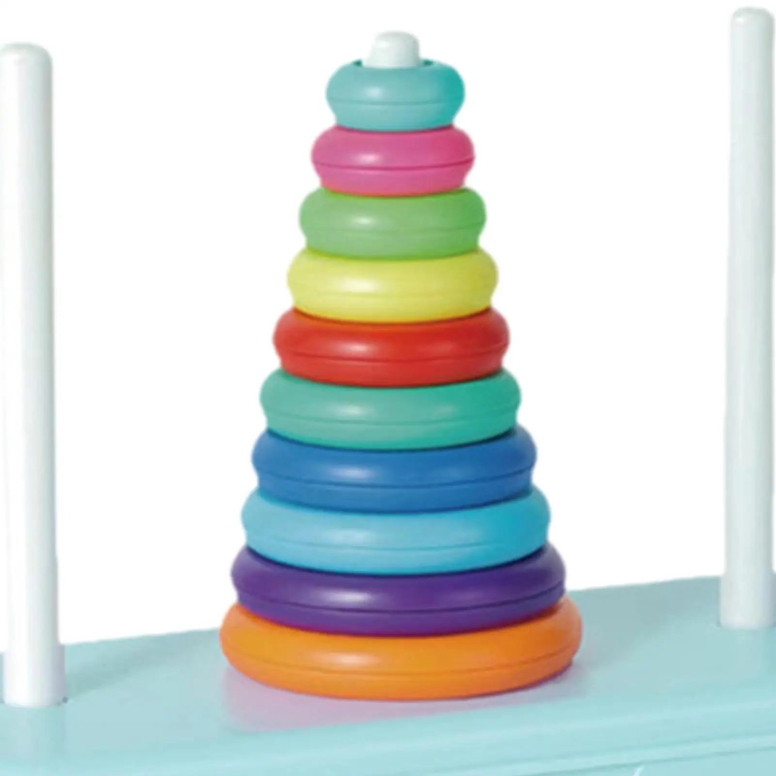 Stacking Rings Toy Interactive Stacking Tower Toy for Boy Girls Children
