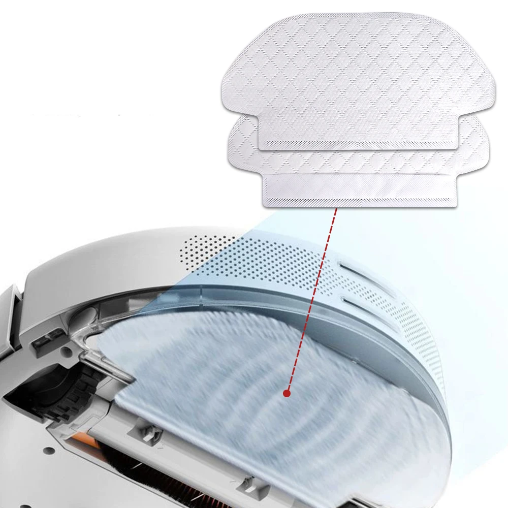 Accesorios de paño de mopa desechables para Robot aspirador Xiaomi Mop 2S/Pro/P/S12/S10EU/STYTJ02YM/XMSTJQR2S/Viomi V2Pro/V3/SE