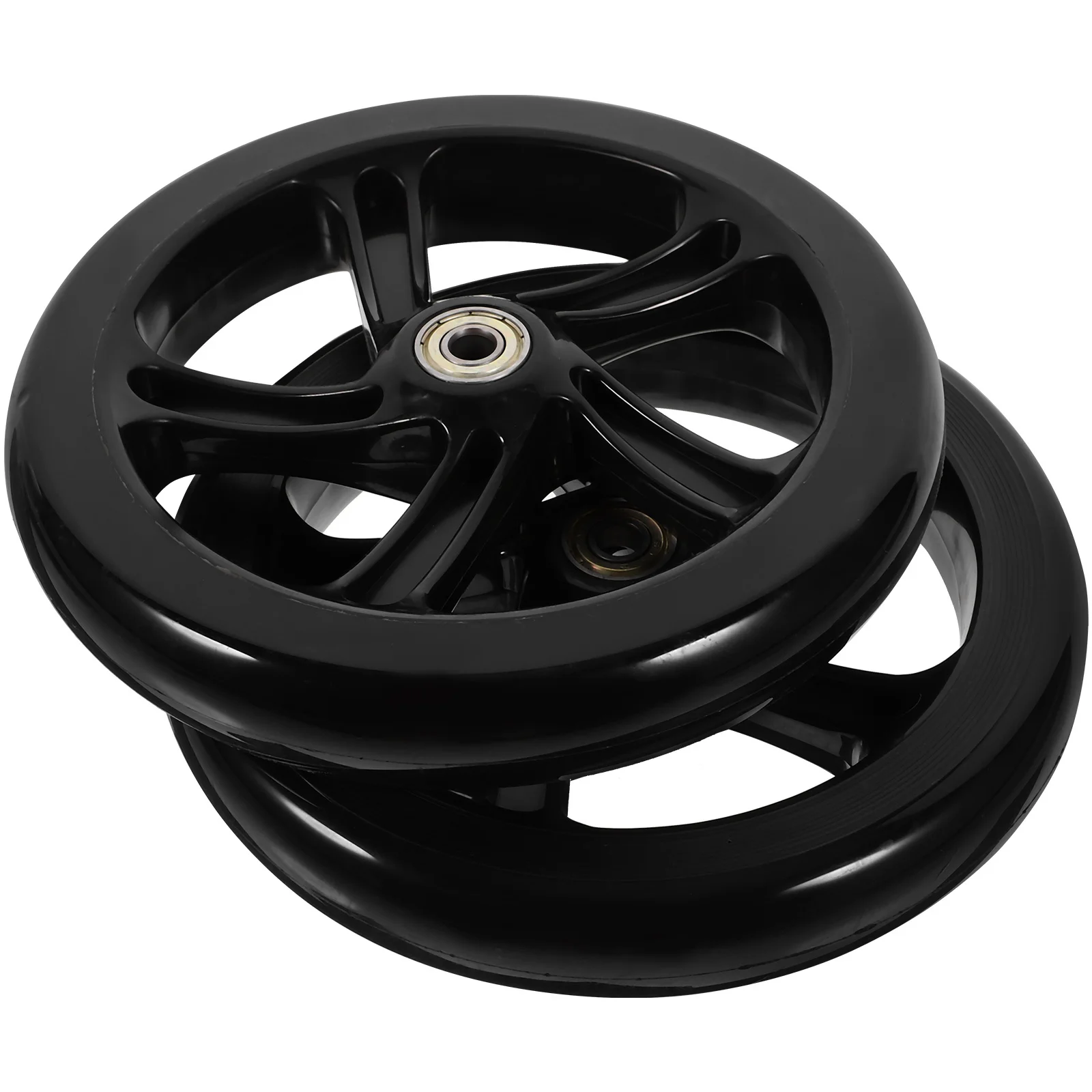 

2pcs Scooter Wheels For Kick Scooter Durable Pu Replacement Wheels Heavy Duty Wear-Resistant Universal Wheel Stunt Skateboard