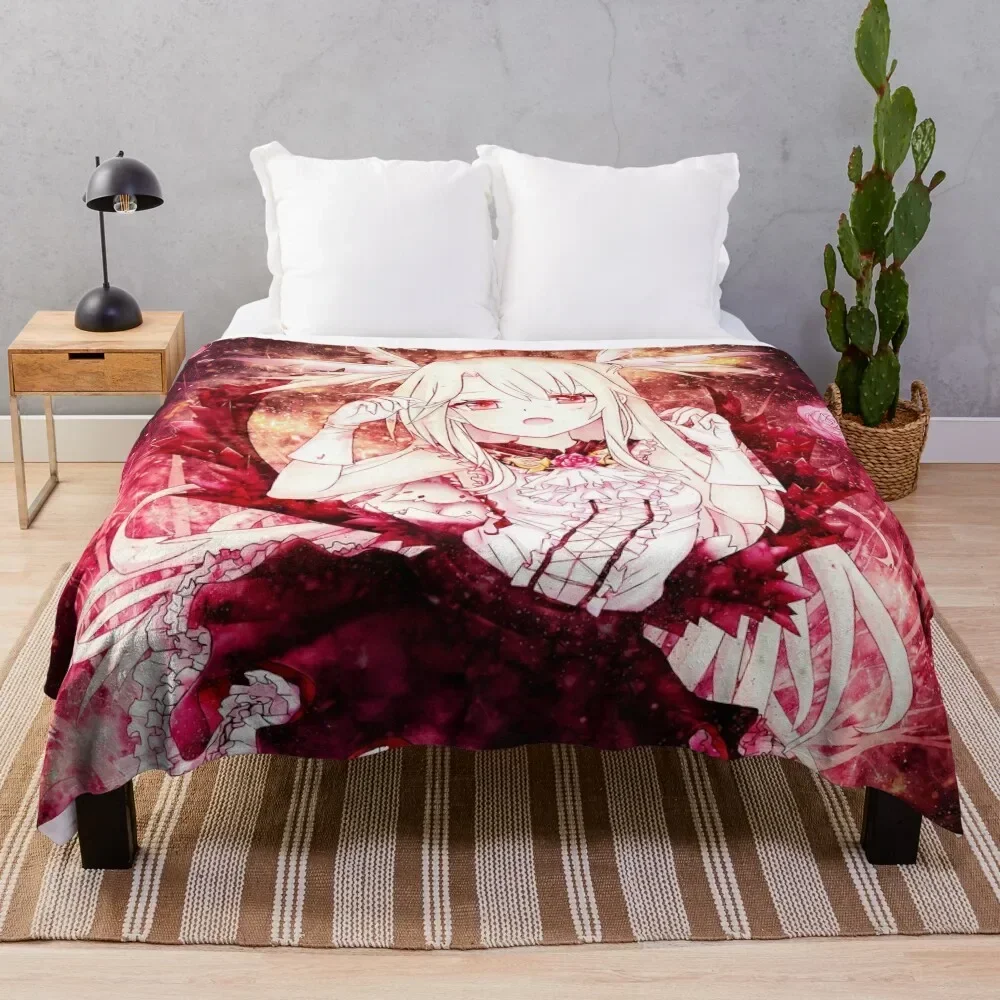 Illyasviel von Einzbern Fate Stay Night Throw Blanket For Sofa Thin Thin Luxury Designer Blankets