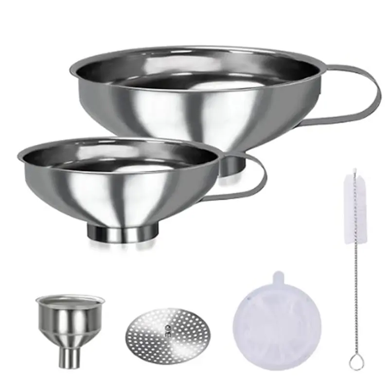 ABRU-Canning Funnel-Wide Mouth Design For Filling Mason Jars-Fun For Kitchen Use-Bottle Filler-Gadgets Canning Tools