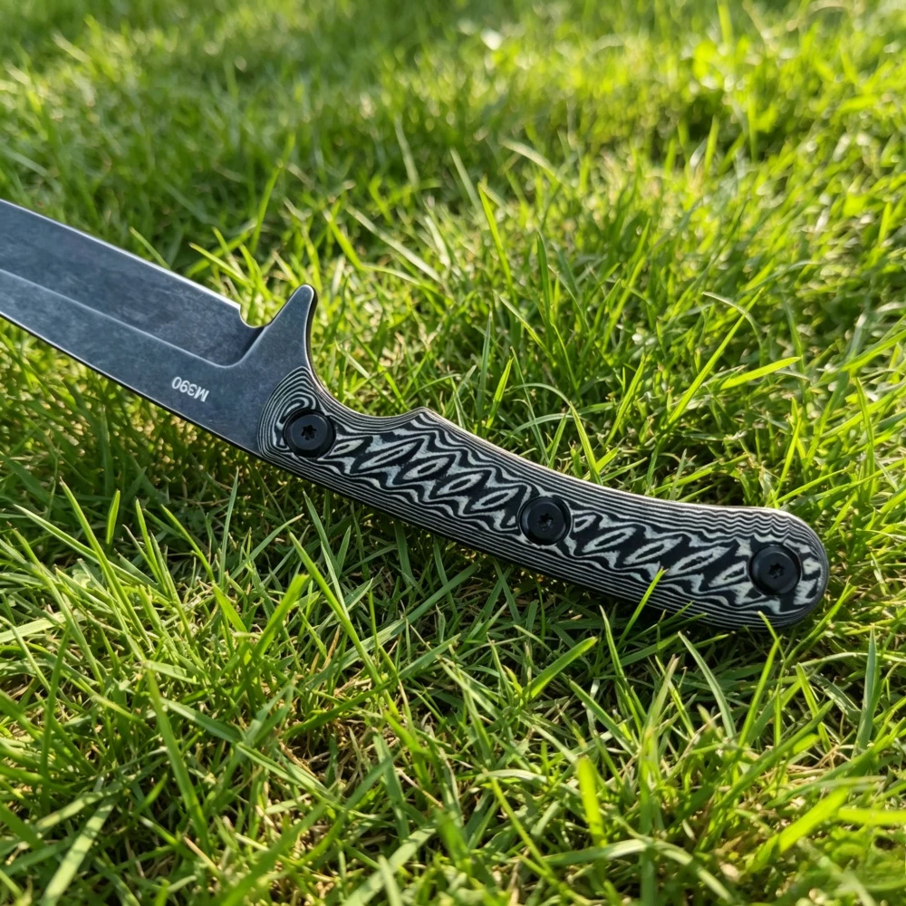 Cuchillo Recto Hecho a Mano, P - Camping Cooking Knife With Sheath reseña y precio