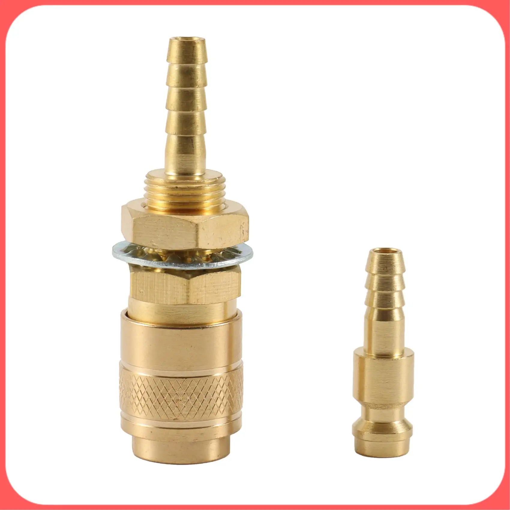 

AA89-Water Cooled Gas Adapter Quick Connector Fitting For TIG Welding Torch Or MIG Welding Torch Plug