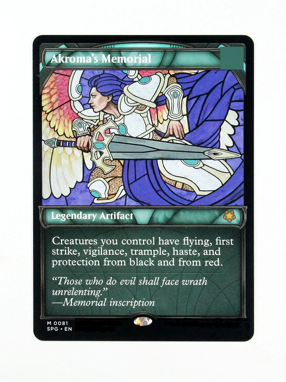 Holo Akroma's Memorial Amulet of Vigor Coat of Arms TCG Proxy Cards Custom Top Quality Game Collection Trading Cards