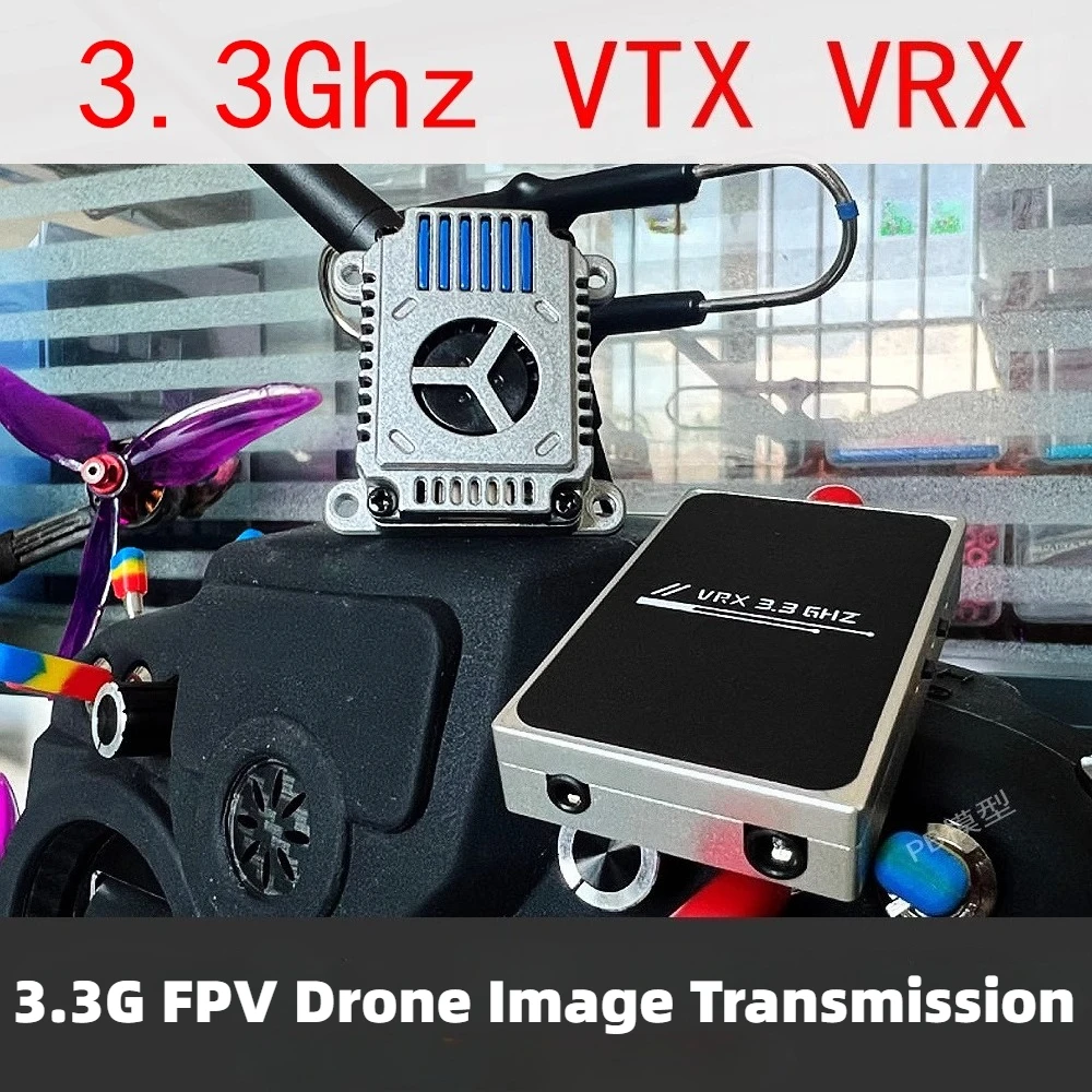 

3,3G 3 Вт VTX передача изображения FPV машина для путешествий по времени 16-канальный модуль передачи имитационного изображения VRX приемник-передатчик