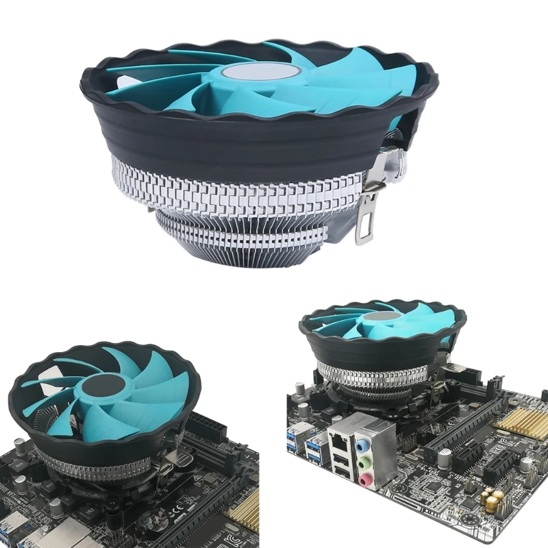مروحة تبريد وحدة المعالجة المركزية عالية الأداء R91A 1600prm لـ AMD 1151 11501156