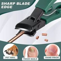 Manicure Tool Slanted Nail Clipper Ultra Sharp Anti Splash Fingernail Trimmers Nail Trimmer Household