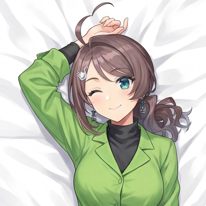 Dakimakura Anime Custom Kureiji Ollie Pillow Cover Double-sided Print 2WAY Life-size Pillowcase Gifts