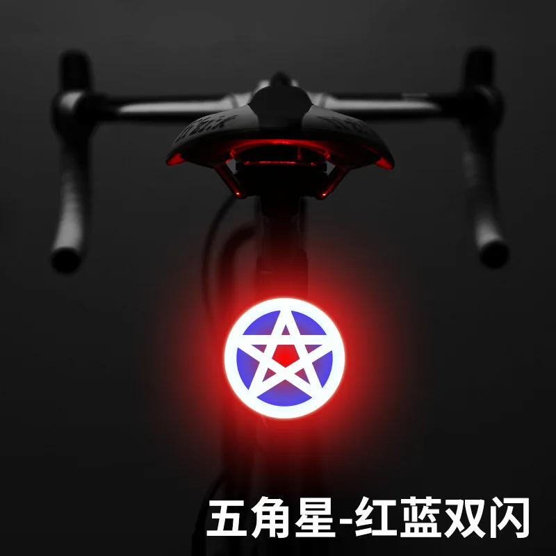 

Mountain Bike Night Riding Road Bike Night Running Charging Tail Light Decoration