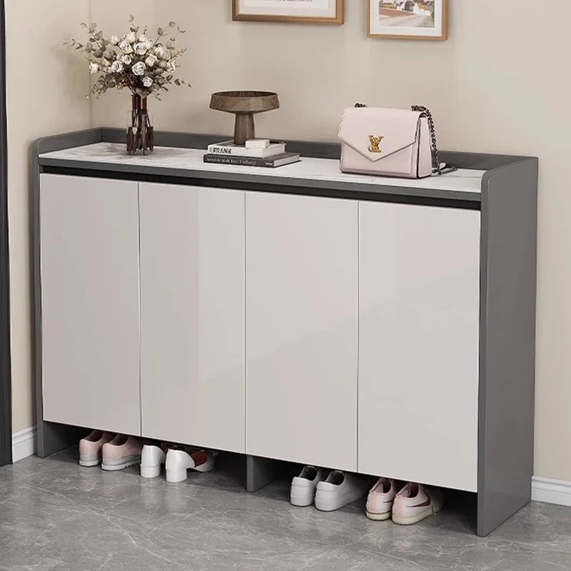 

Luxury Designer Shoe Cabinet Organizer Storage Mobile Living Room Wooden Shoe Shelf Modern Archivadores Shoemakers Furniture