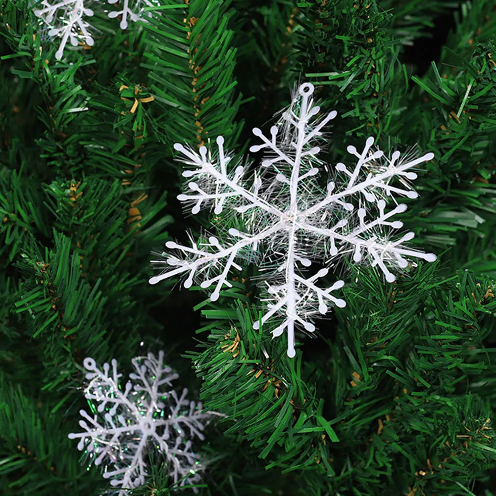 

Christmas Hanging Embellishment Decorations Indoors Snowflakes Ornaments for Tree