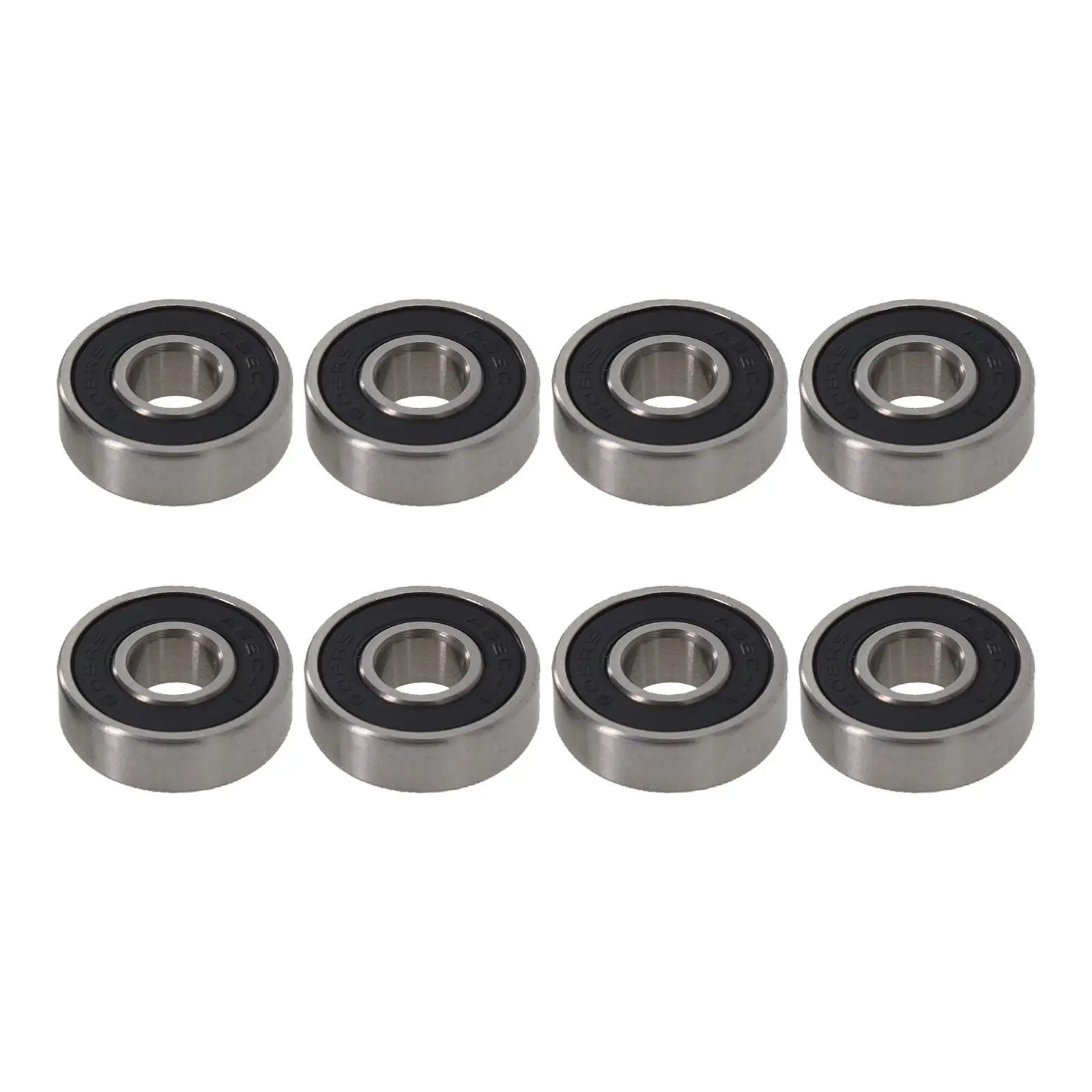 8Pcs ABEC-11 Roller Skate Wheels Bearing High-Speed Skateboard Scooter Bearing Roller Skate Bearing Skateboard Bearing