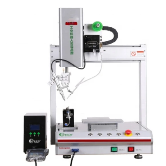 Green Factory Directly Automatic USB Soldering Robot PCB  Machine Circuit Board Connectors  Machinery  80