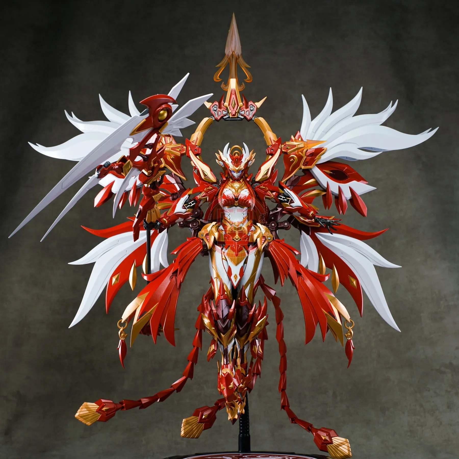 In Spot Tibetan Model Four Divine Beasts Cd-03 Suzaku Seven Nights Mecha Alloy Finished Model Movable Birthday Gift