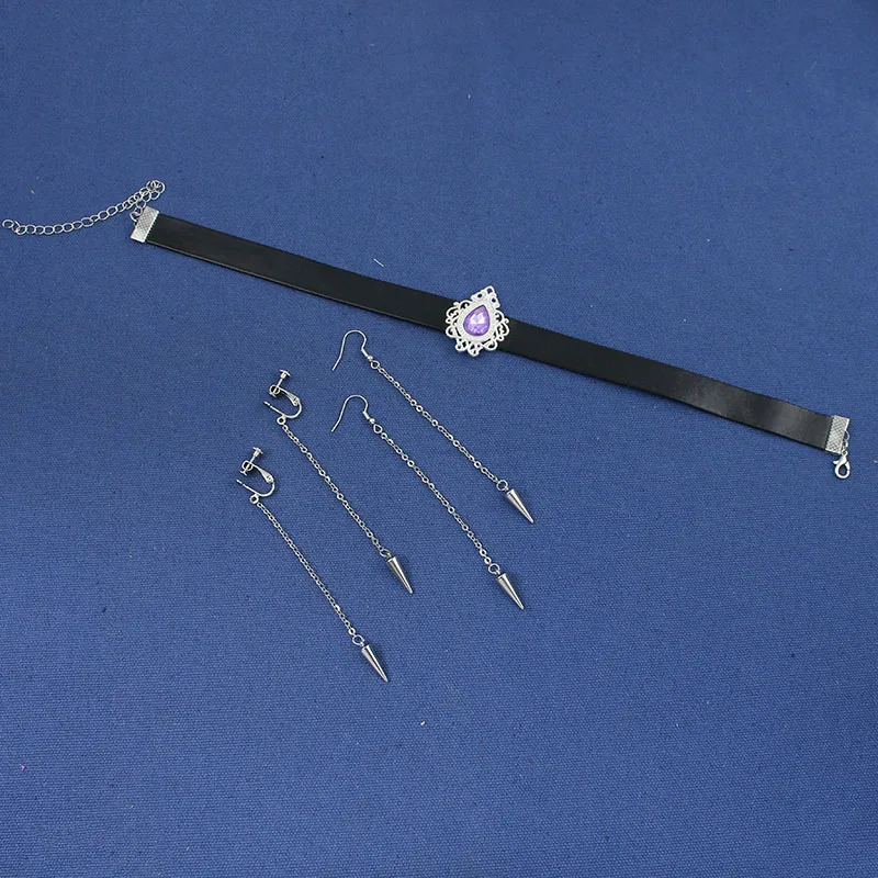 ต่างหู สร้อยคอ ชุดคอสเพลย์ อนิเมะ ภาพยนตร์ ฮันเตอร์ 2025 การ์ตูน เคป๊อป ชุดแฟนซี อุปกรณ์แต่งกาย ปาร์ตี้ฮาโลวีน ﻿