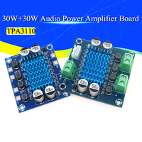 TPA3110 XH-A232 30W+30W 2.0 Channel Digital Stereo Audio Power Amplifier Board DC 8-26V 3A