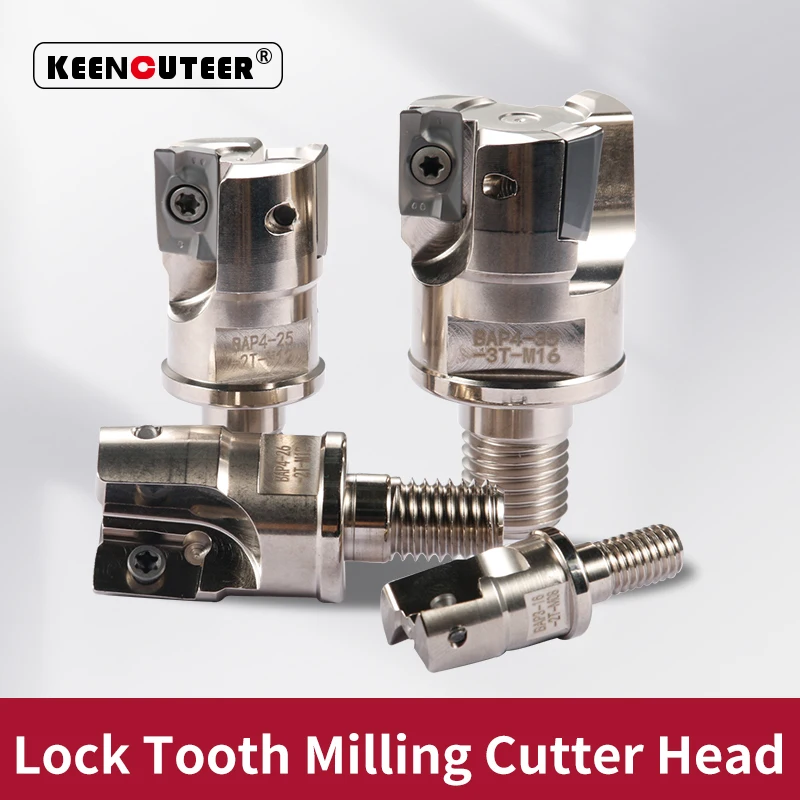 Milling Head Threaded Split Clamping Lathe Anti-Vibration Milling Cutter 300R 400R 10-35MM CNC Lathe Tools