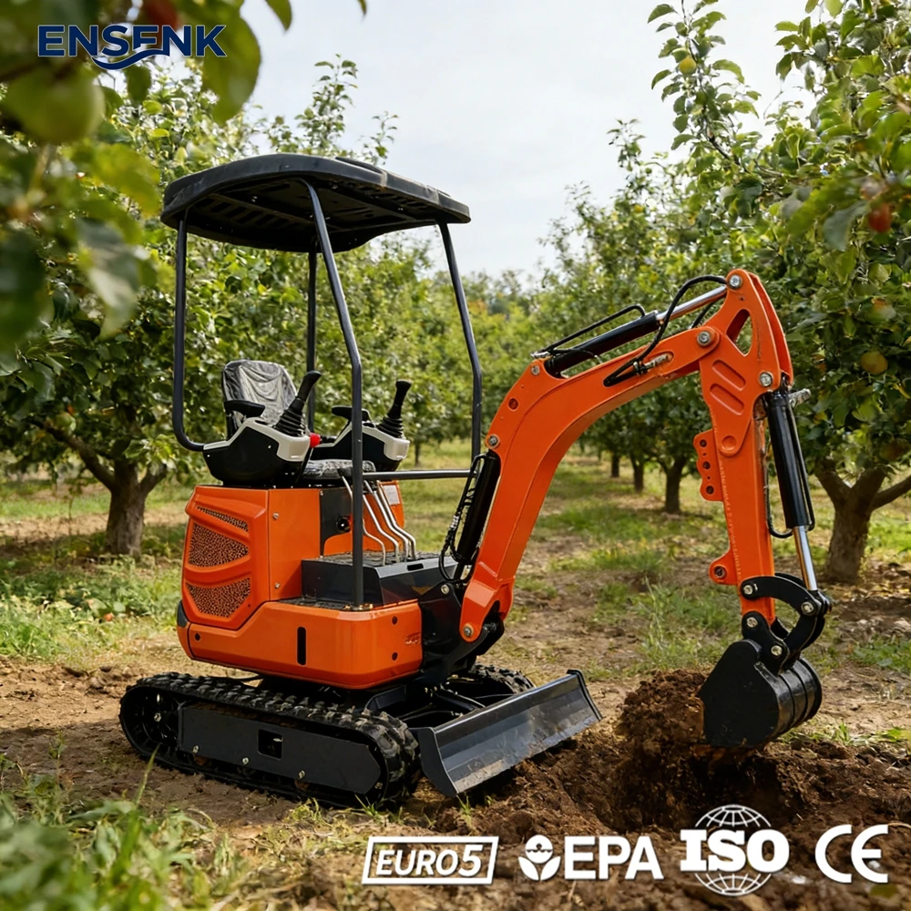 

Мини-экскаватор 0.8т, 1.8т, 2.0т, 3.0т с дизельным двигателем EPA Euro 5 CE, многофункциональный, прямые поставки с завода