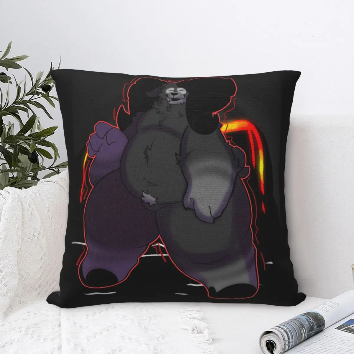 

Художественная наволочка The Ram 99 Nights, мягкая наволочка, наволочки с забавным узором для свадебной вечеринки, домашний декор