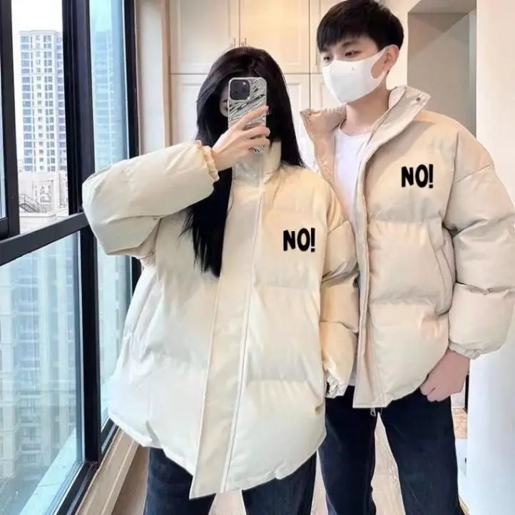 

Thiened Bread Cotton Jaet Stand Collar ex Winter Warm Outerwear Large Size Men's Cotton down Jaet