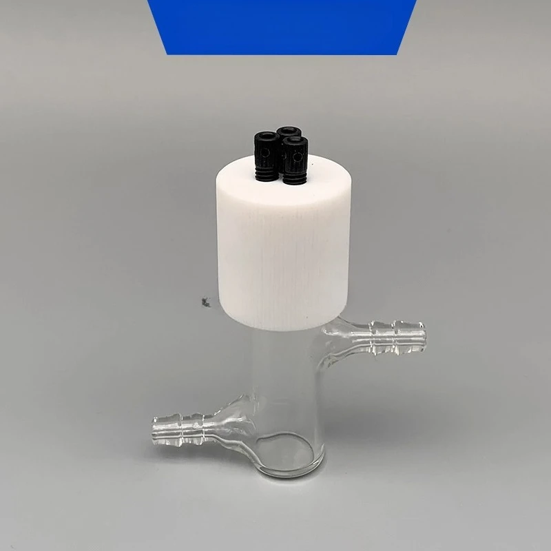 

Electrolyte circulation micro-sealed electrolytic cell 10ml/ electrochemical three-electric system/small volume