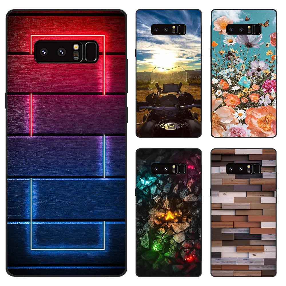 For Samsung Galaxy Note 8 Case N950F N950 Soft Tpu Silicone Case For Samsung Galaxy Note 8 Note8 Back Phone Cases Coque Fundas