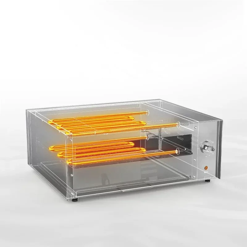 12 Inch Commercial Automatic Conveyor Pizza Oven Stainless Steel Gas Electric Bakery Baking Machine
